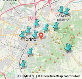 Mappa To 10131, 10132 Torino TO, Italia (4.08917)