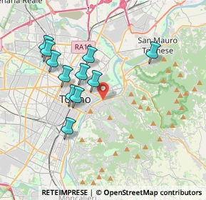 Mappa To 10131, 10132 Torino TO, Italia (3.46545)