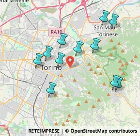 Mappa To 10131, 10132 Torino TO, Italia (3.84364)