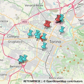 Mappa Via Revello, 10139 Torino TO, Italia (3.87765)