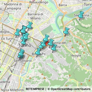 Mappa Corso Casale, 10134 Torino TO, Italia (1.96789)