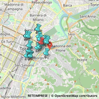 Mappa Corso Casale, 10134 Torino TO, Italia (1.466)