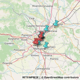 Mappa Via Po 45 Torino, 10123 Torino TO, Italia (4.885)