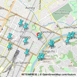 Mappa Via Po 45 Torino, 10123 Torino TO, Italia (1.22929)