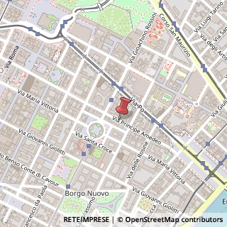 Mappa Via Principe Amedeo, 29, 10123 Torino, Torino (Piemonte)