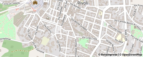 Mappa Rivoli