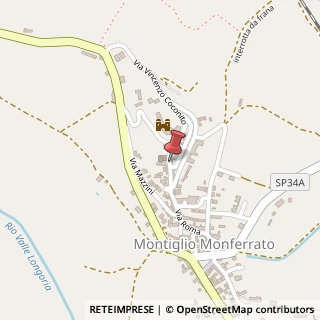 Mappa Via Vincenzo Coconito, 42, 14026 Montiglio Monferrato, Asti (Piemonte)