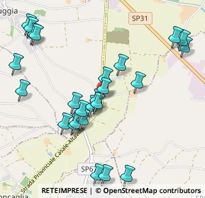 Mappa SP Casale Altavilla, 15030 Terruggia AL, Italia (1.108)