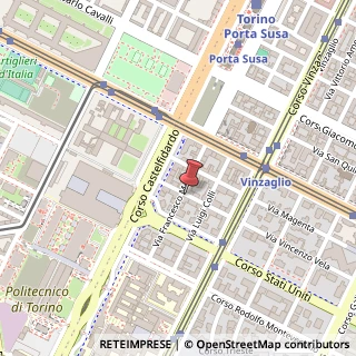 Mappa Via Vincenzo Vela, 43, 10128 Torino, Torino (Piemonte)