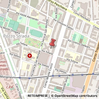 Mappa Corso Monte Cucco, 84, 10141 Torino, Torino (Piemonte)