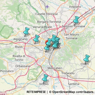 Mappa Via Dante di Nanni, 10139 Torino TO, Italia (5.7575)