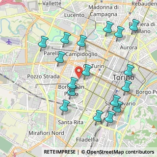Mappa Via Dante di Nanni, 10139 Torino TO, Italia (2.23353)