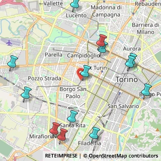 Mappa Via Dante di Nanni, 10139 Torino TO, Italia (2.79077)