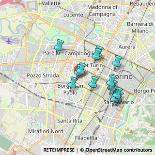 Mappa Via Dante di Nanni, 10139 Torino TO, Italia (1.56077)