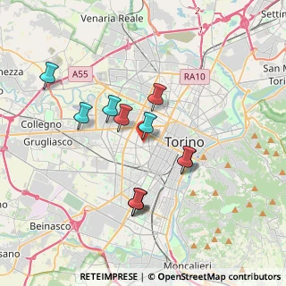 Mappa Via Dante di Nanni, 10139 Torino TO, Italia (3.29727)