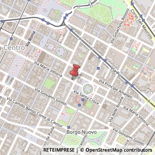Mappa Via Maria Vittoria, 27, 10123 Torino, Torino (Piemonte)