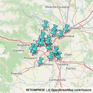 Mappa Str. della Pronda, 10142 Torino TO, Italia (9.133)
