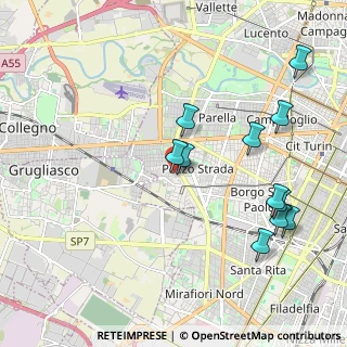Mappa Str. della Pronda, 10142 Torino TO, Italia (2.19636)