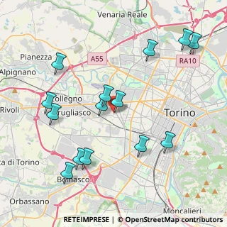 Mappa Str. della Pronda, 10142 Torino TO, Italia (4.43929)