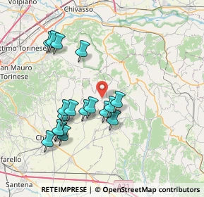 Mappa SP 32, 14024 Moncucco Torinese AT (7.30588)