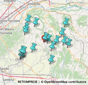 Mappa SP 32, 14024 Moncucco Torinese AT (6.676)