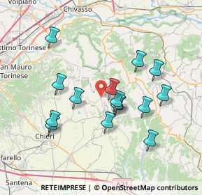 Mappa SP 32, 14024 Moncucco Torinese AT (6.78333)