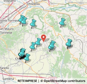 Mappa SP 32, 14024 Moncucco Torinese AT (8.637)