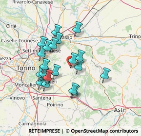 Mappa SP 32, 14024 Moncucco Torinese AT (12.063)