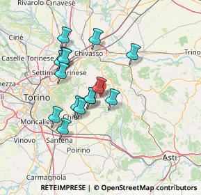 Mappa SP 32, 14024 Moncucco Torinese AT (12.062)