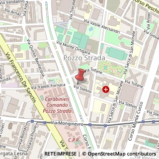 Mappa Via Stelvio, 80Bis, 10141 Torino, Torino (Piemonte)
