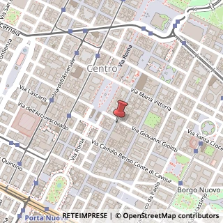 Mappa Via Giuseppe Luigi Lagrange, 11, 10123 Torino, Torino (Piemonte)