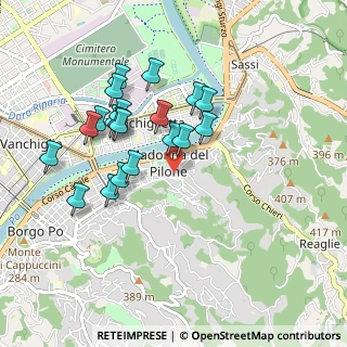 Mappa Piazza Guido Cavalcanti, 10132 Torino TO, Italia (0.8635)