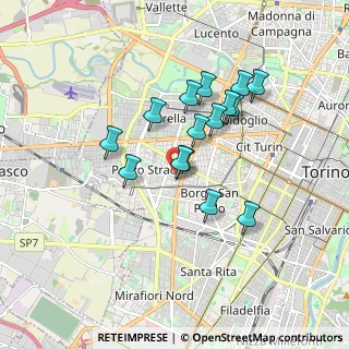 Mappa Via Lorenzo Delleani, 10141 Torino TO, Italia (1.46533)