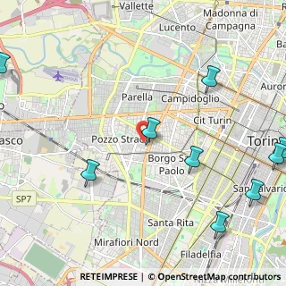Mappa Via Lorenzo Delleani, 10141 Torino TO, Italia (3.52231)