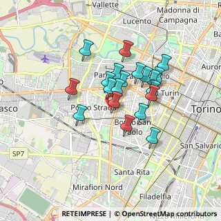 Mappa Via Lorenzo Delleani, 10141 Torino TO, Italia (1.3565)