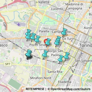 Mappa Via Lorenzo Delleani, 10141 Torino TO, Italia (1.66063)