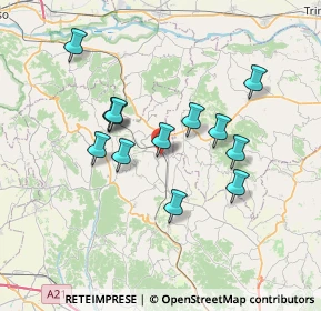 Mappa 14026 Montiglio Monferrato AT, Italia (6.24846)