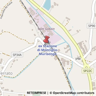 Mappa Via Stazione, 40, 14026 Montiglio Monferrato, Asti (Piemonte)