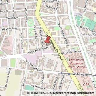 Mappa Strada della Pronda, 10, 10142 Torino, Torino (Piemonte)