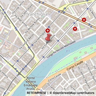 Mappa Via bava eusebio 11, 10124 Torino, Torino (Piemonte)
