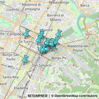 Mappa Via Luigi Des Ambrois, 10123 Torino TO, Italia (0.90125)
