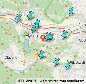 Mappa Corso Laghi, 10090 Buttigliera Alta TO, Italia (3.82231)