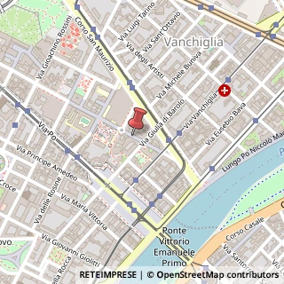 Mappa Via Giuseppe Verdi,  45, 10124 Torino, Torino (Piemonte)