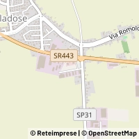 Mapa Villadose