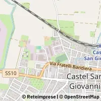 地図 Castel San Giovanni