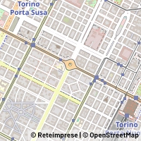 Mapa Torino