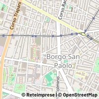 Kaart Torino