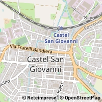 地图 Castel San Giovanni