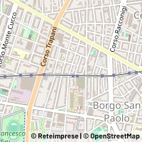 Mapa Torino