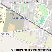 Hartă Grugliasco